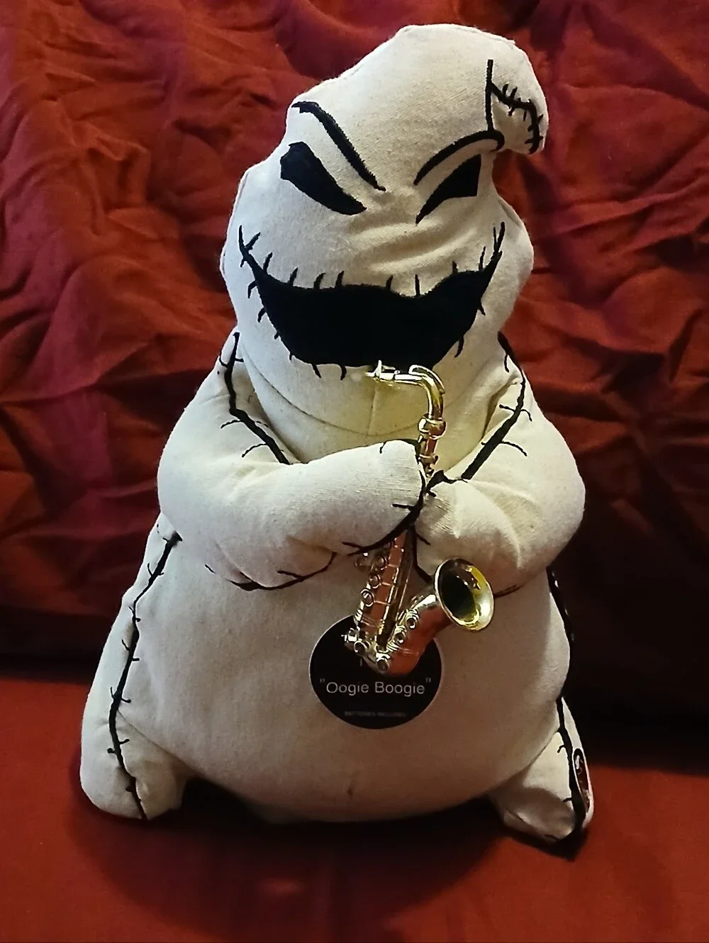 Oogie Boogie Kids Costume Plush Prop - Cream Halloween Character